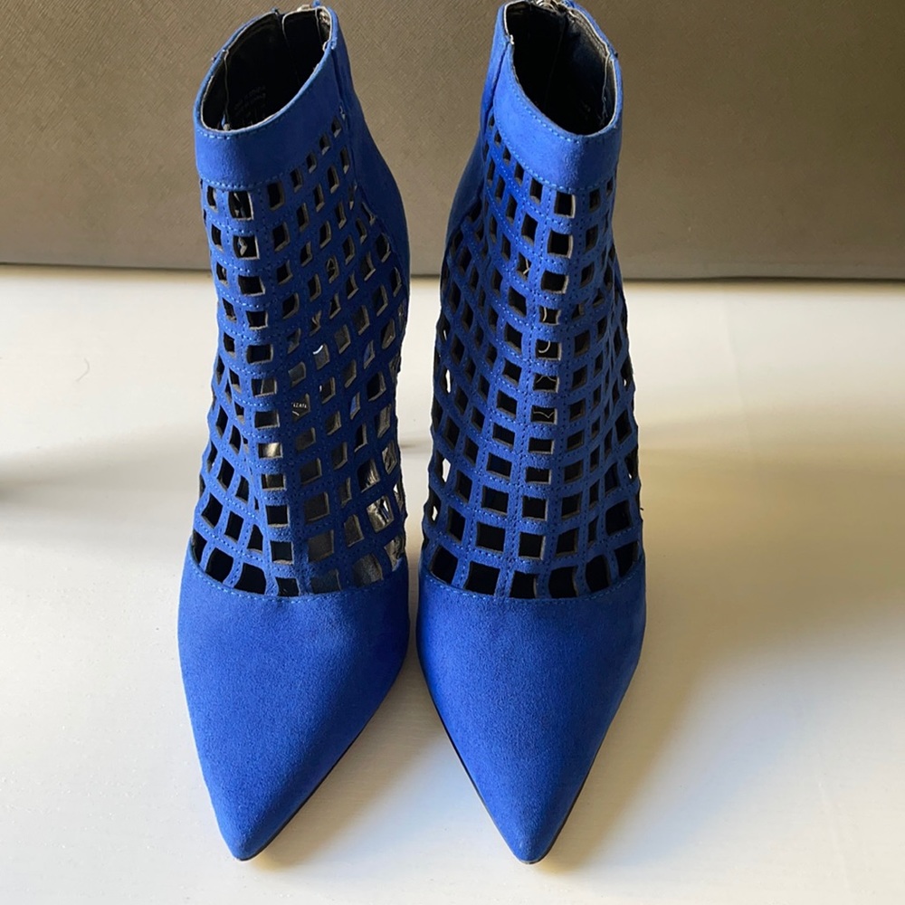 Blue Aldo cut Ankle Boots